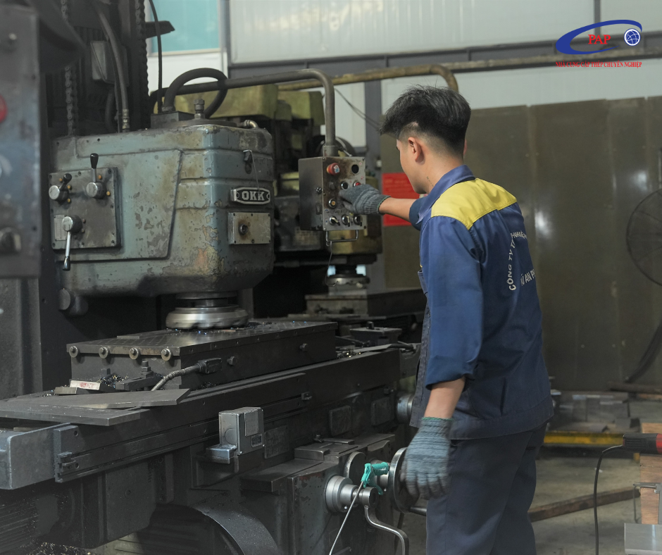 GIA CÔNG PHAY VÀ MÀI 6 MẶT